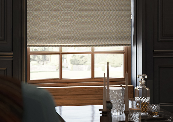 Rae Trellis, Greenery - Roman Blind - Image 5